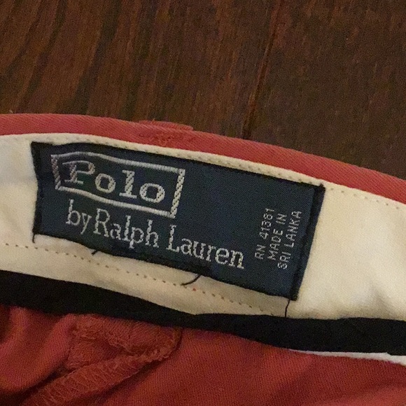 Polo brick red shorts. Size 36 - Picture 3 of 6